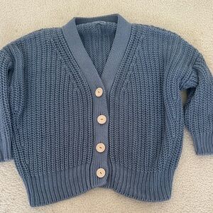 Babaa - number19 blue cardigan